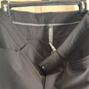 Vuori Men’s Black Dress Pants - Tailored Front Closure